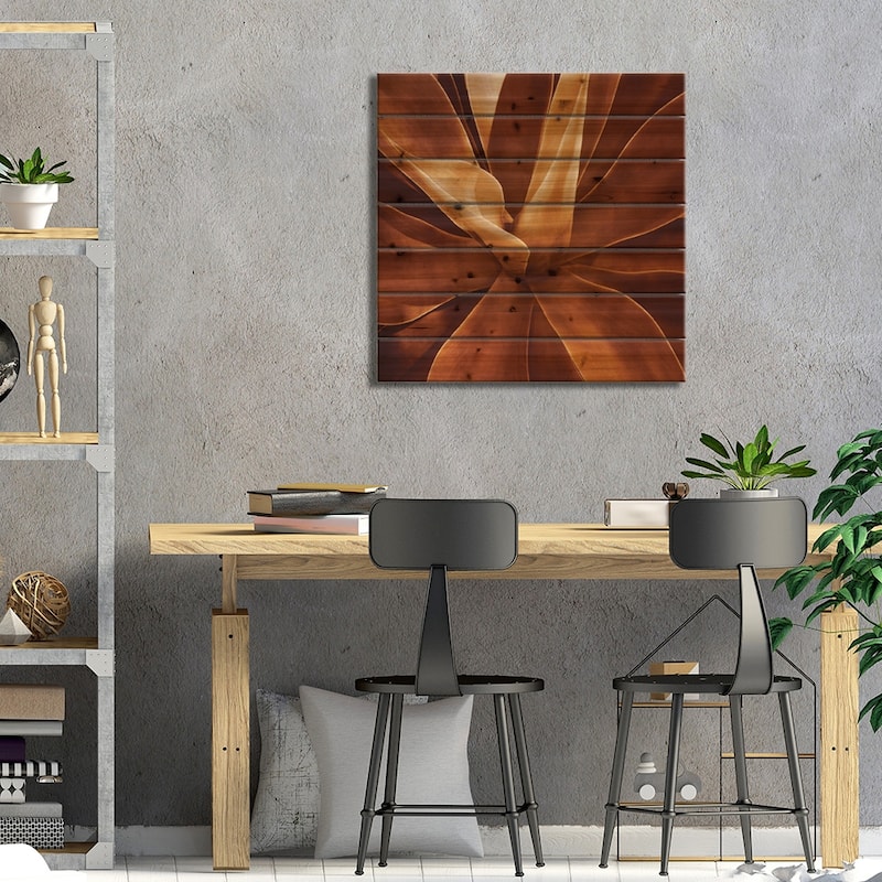 Santa Fe II Print On Wood by Caroline Kelly - Multi-Color