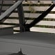 preview thumbnail 7 of 6, Outsunny 3-Seat Patio Swing Chair, Porch Swing Bed with Convertible Backrest, Cushion, Canopy, Side Pocket & Mesh Netting