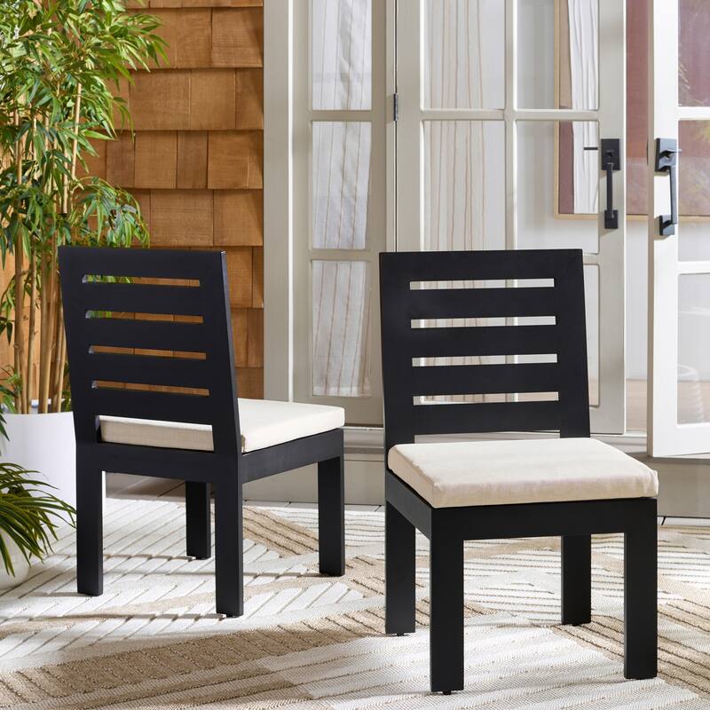 SAFAVIEH Outdoor Living Fash Dining Chair (Set of 2)