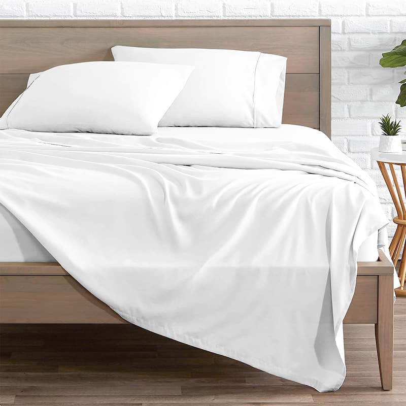 100% Cotton Lightweight & Breathable Percale Weave Flat Sheet
