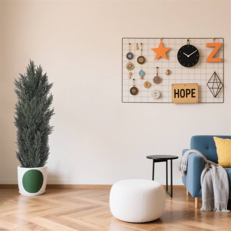 2-Pack 5FT Artificial Cypress Trees