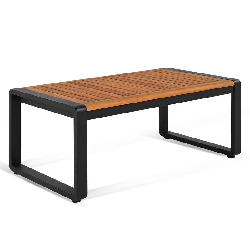 4 Pieces Outdoor Furniture Sofa for 5 Person Conversation Set