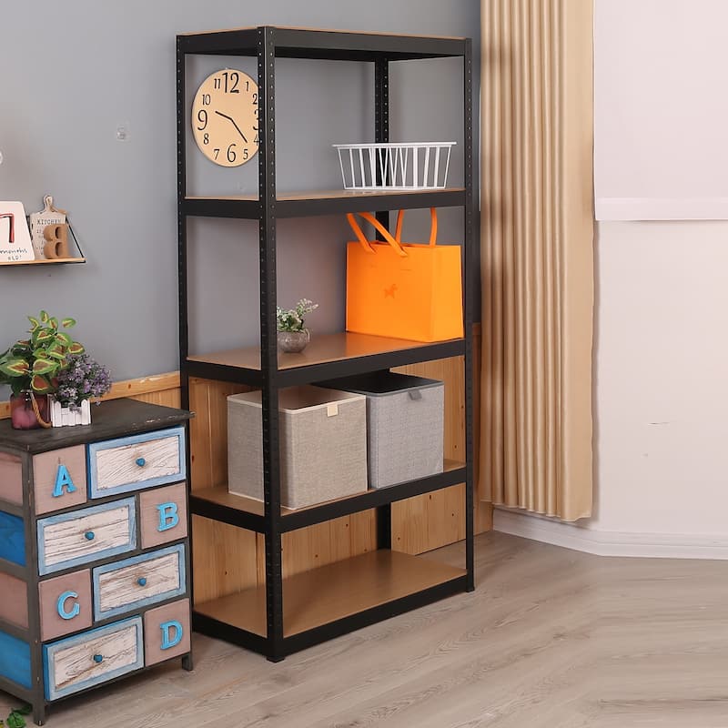 Storage Shelves - 5 Tier Adjustable Garage Storage Shelving