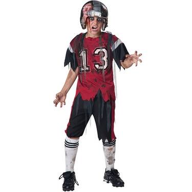 Shop Boys Football Zombie Horror Sports Halloween Costume