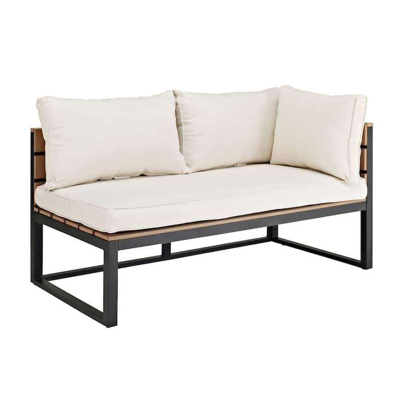 Middlebrook Hampton 4-Piece Outdoor Sectional and Coffee Table