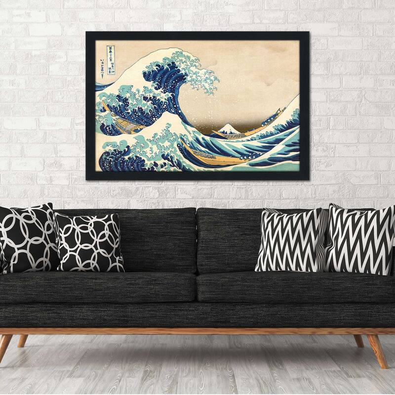 "The Great Wave off Kanagawa" by Katsushika Hokusai Print on Acrylic