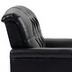 preview thumbnail 13 of 72, Tufted Accent Chair Vegan Leather Armchair for Living Room