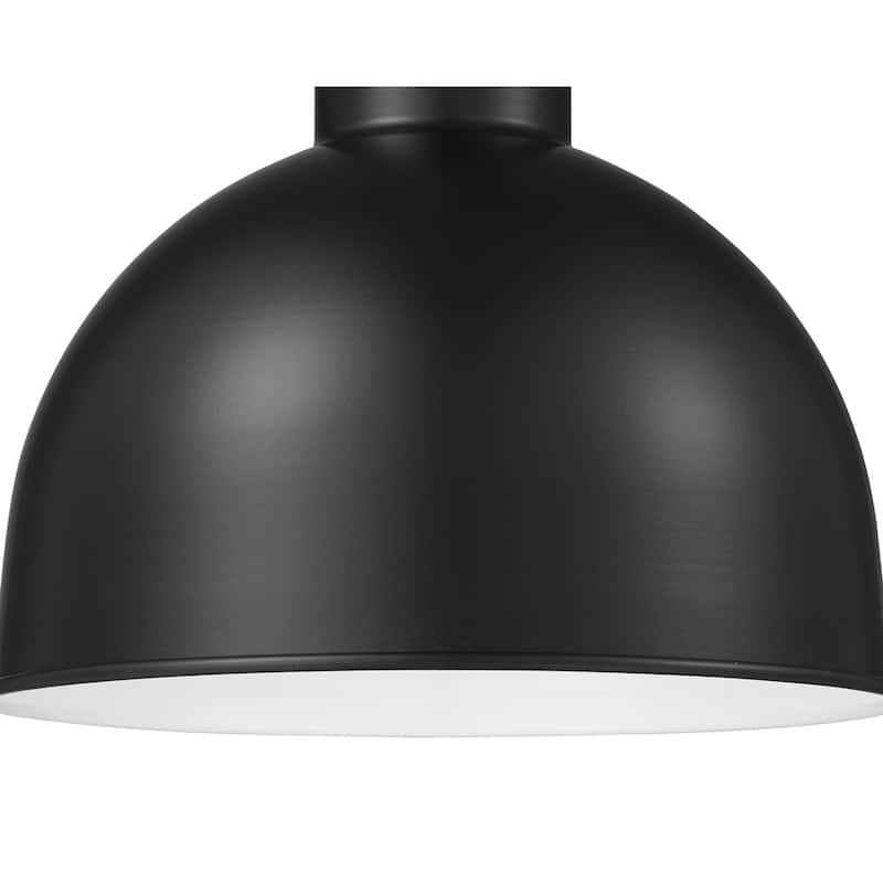 R Series 1-Light Stem Hung Deep Bowl Shade