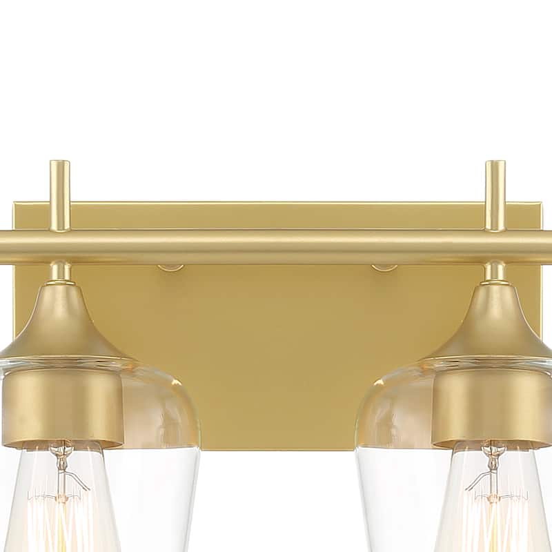 Amboise 6- Light Modern Bathroom Vanity Light with Clear Glass Shade with UL Certified - 44.5 inches