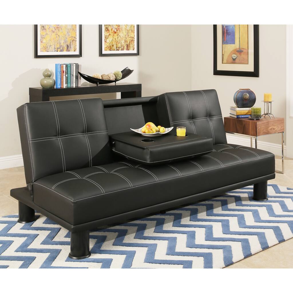 Abbyson Signature Convertible Futon Sofa Bed