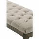 preview thumbnail 31 of 78, WYNDENHALL Hopewell 48 inch Wide Traditional Rectangle Ottoman Bench