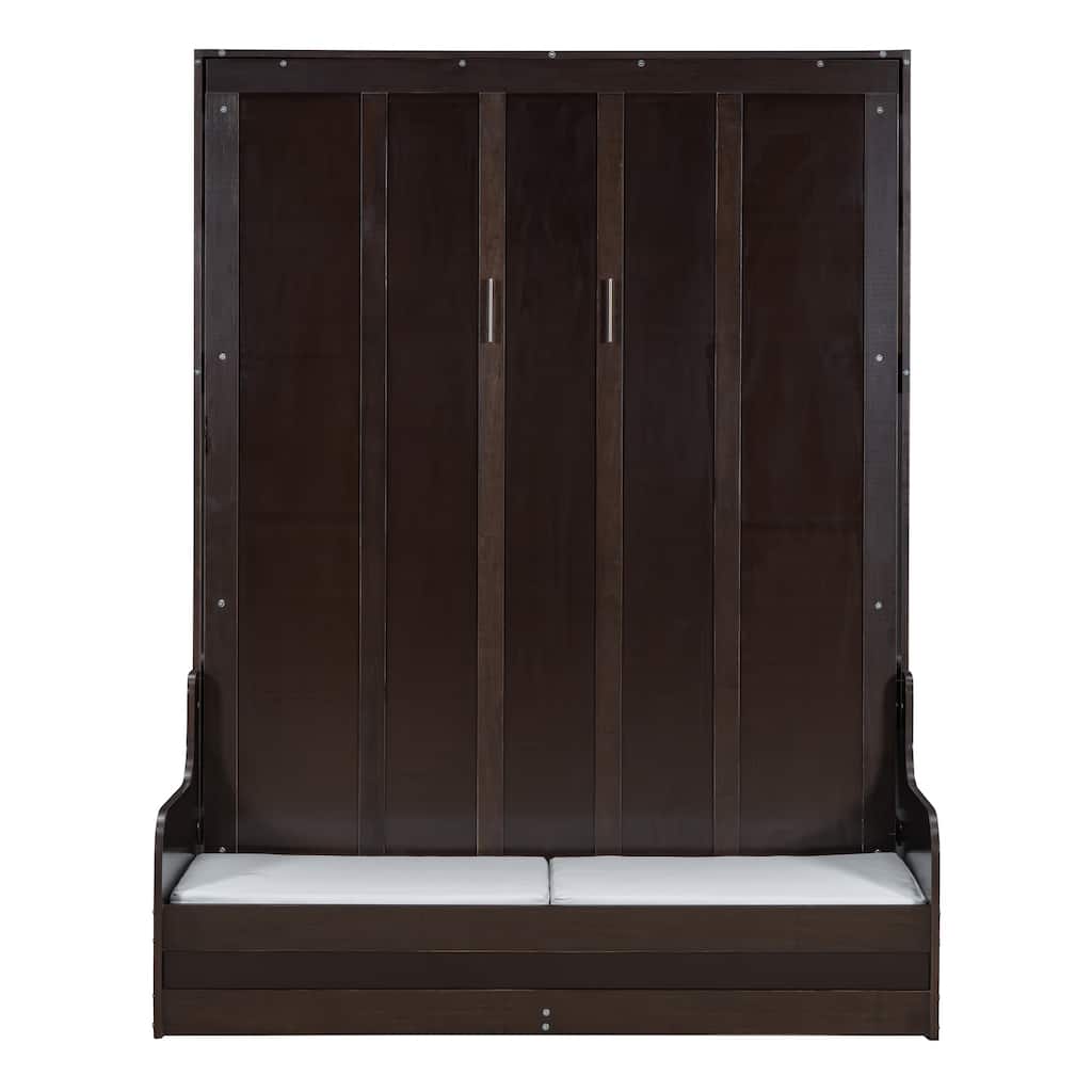 Queen Size Murphy Bed with Cushion