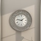 preview thumbnail 8 of 31, White MDF Glam Wall Clock No Theme 20 x 20 x 2