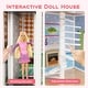 preview thumbnail 5 of 8, Gymax Kids Wooden Dollhouse with Working Elevator & Rotatable
