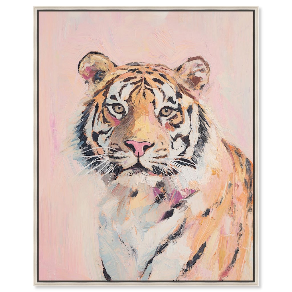 Quiet Tiger Canvas by Art Remedy