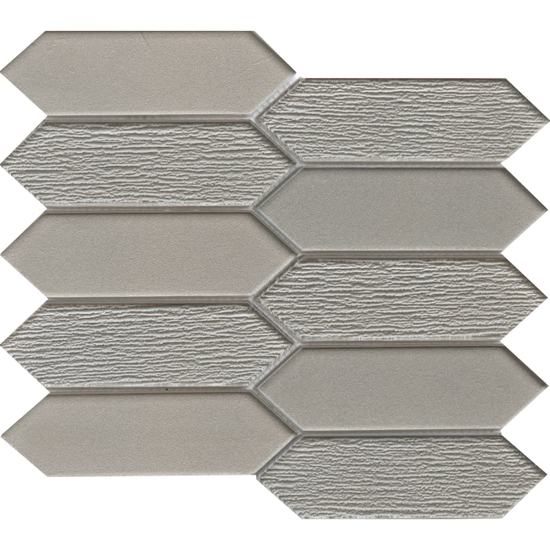 Emser Tile Picket - Linear Hexagon Mosaic Floor and Wall Tile - - Morning