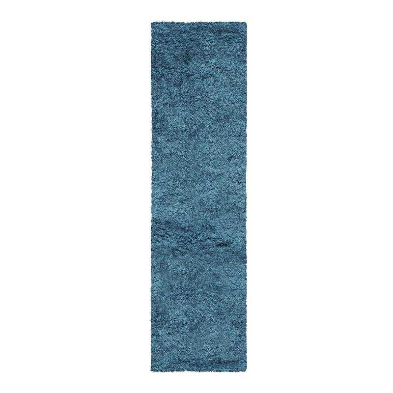 Superior Hand-tufted Plush Solid Shag Indoor Area Rug
