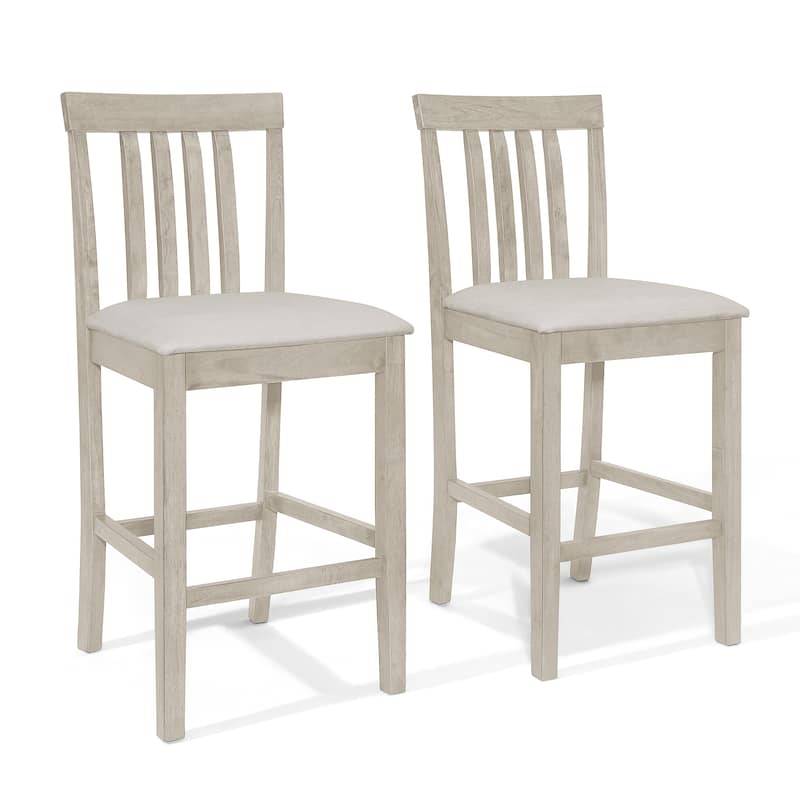 CraftPorch Gorgeous Antique Grey Dining Chairs (Set of 4)