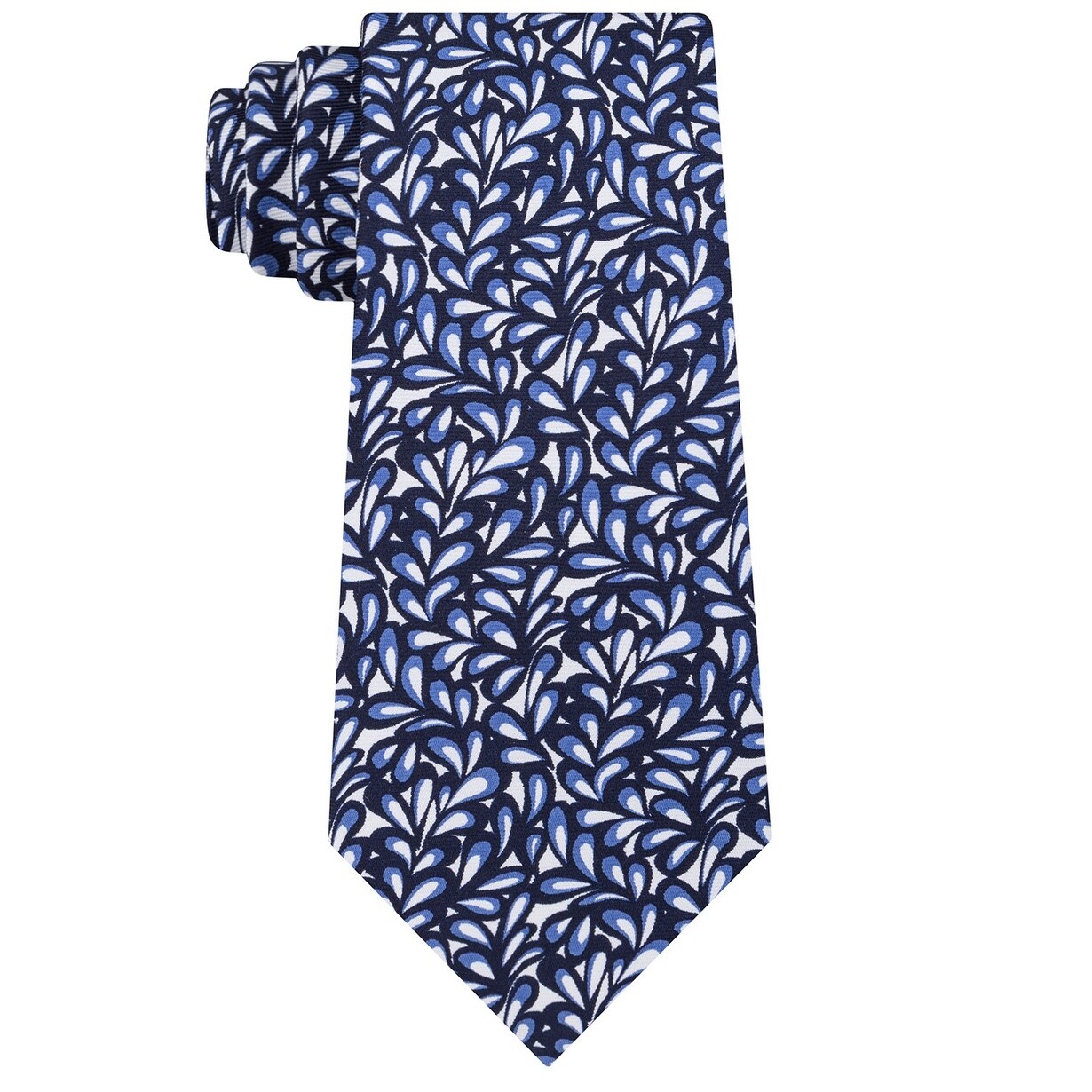 Shop Sean John Men S Black Blue Abstract Floral Geometric Classic