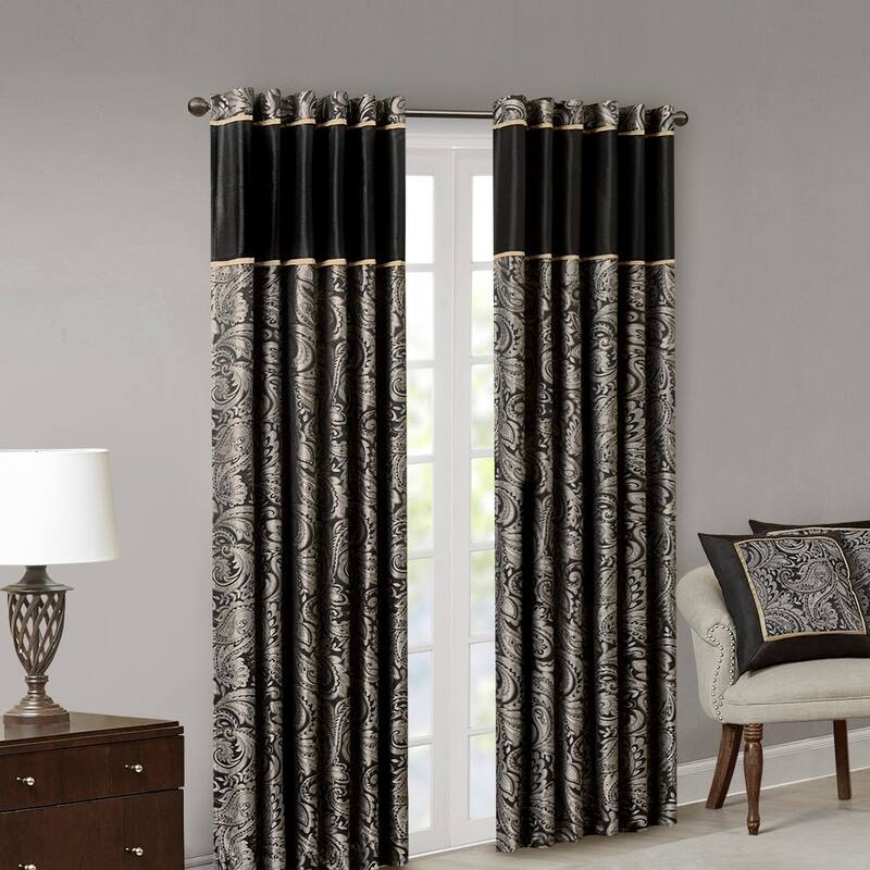 Jacquard Curtain Panel