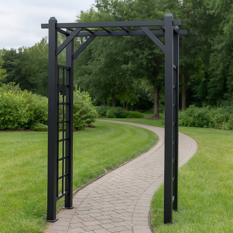 Modern Aluminum Garden Arch
