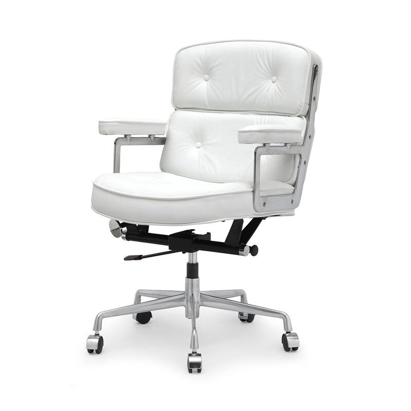 Lobby Chair with Lumbar Support Ergonomic Mid-Back Executive Chair