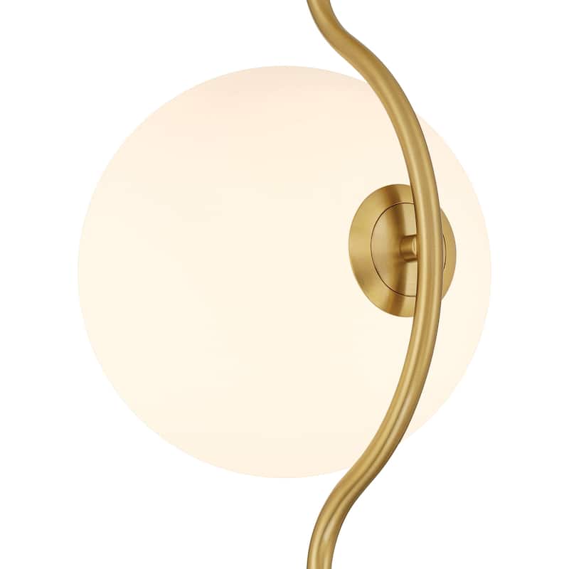 Acroma Modern Dimmable Glass Semi Flush Mount Ceiling Lighting