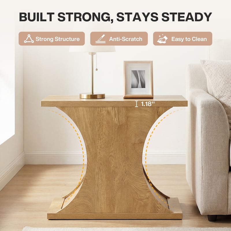 31.5" Modern Side Table