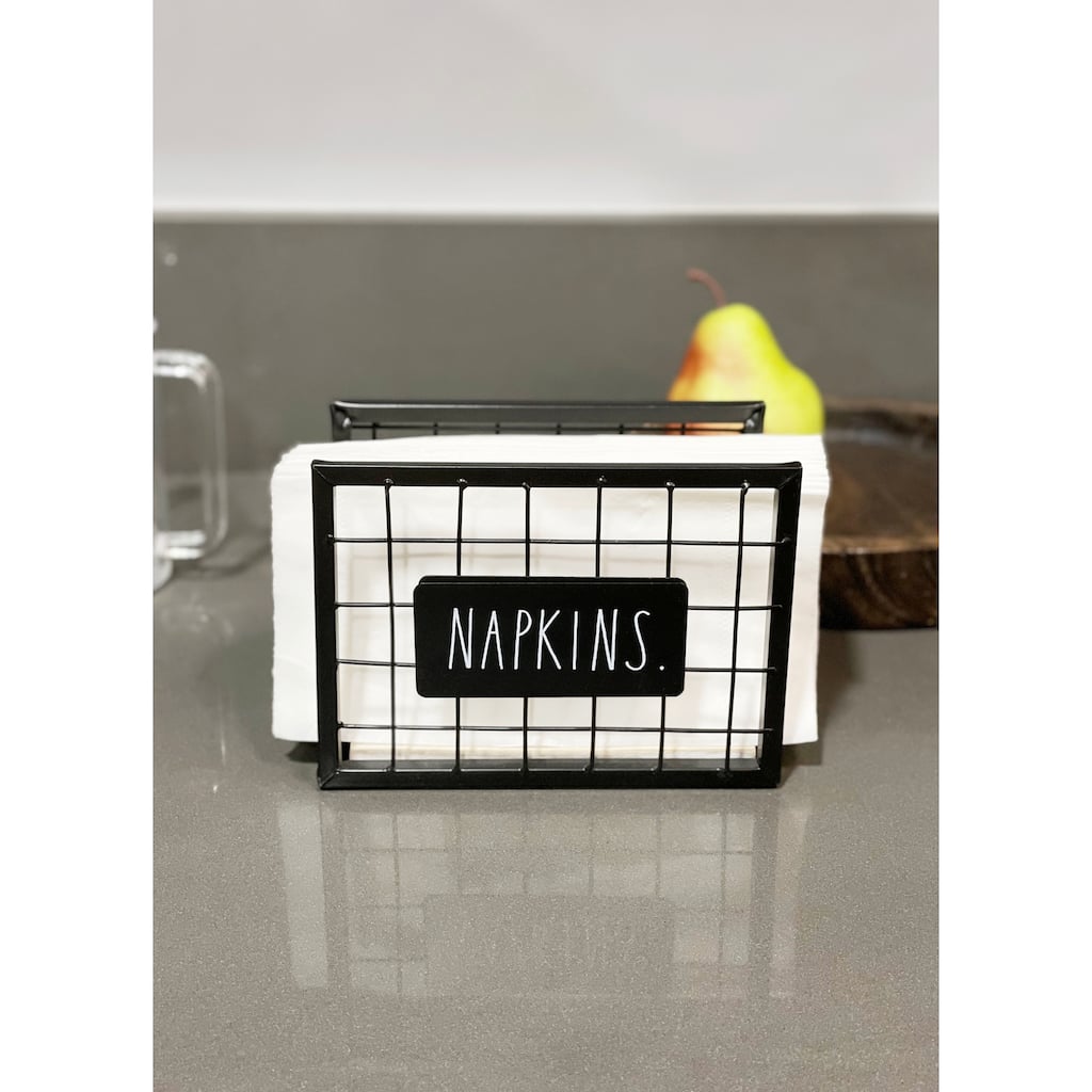 Rae Dunn Rustic Napkin Holder
