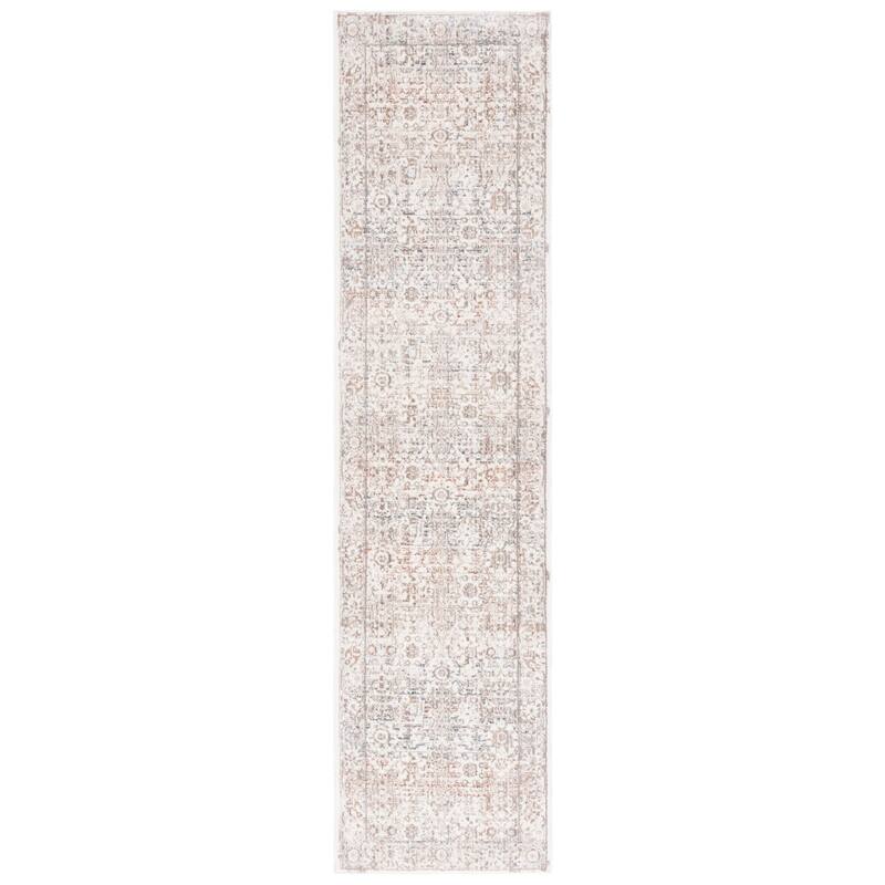 SAFAVIEH Harlow Suzie Vintage Distressed Rug - 2' x 8' Runner - Ivory/Beige