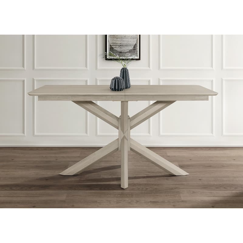 Geneva 7-pieces Dining Table and Chair - Table Only - Antique Grey