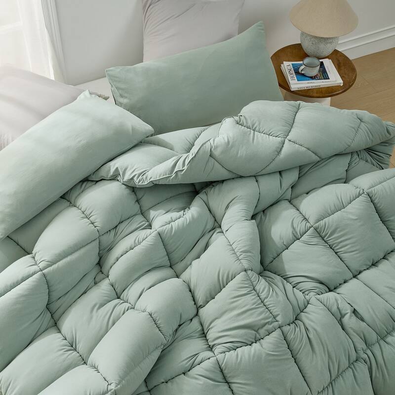 Thick Being Cool® - Coma Inducer Oversized Comforter Set - Chinois Green