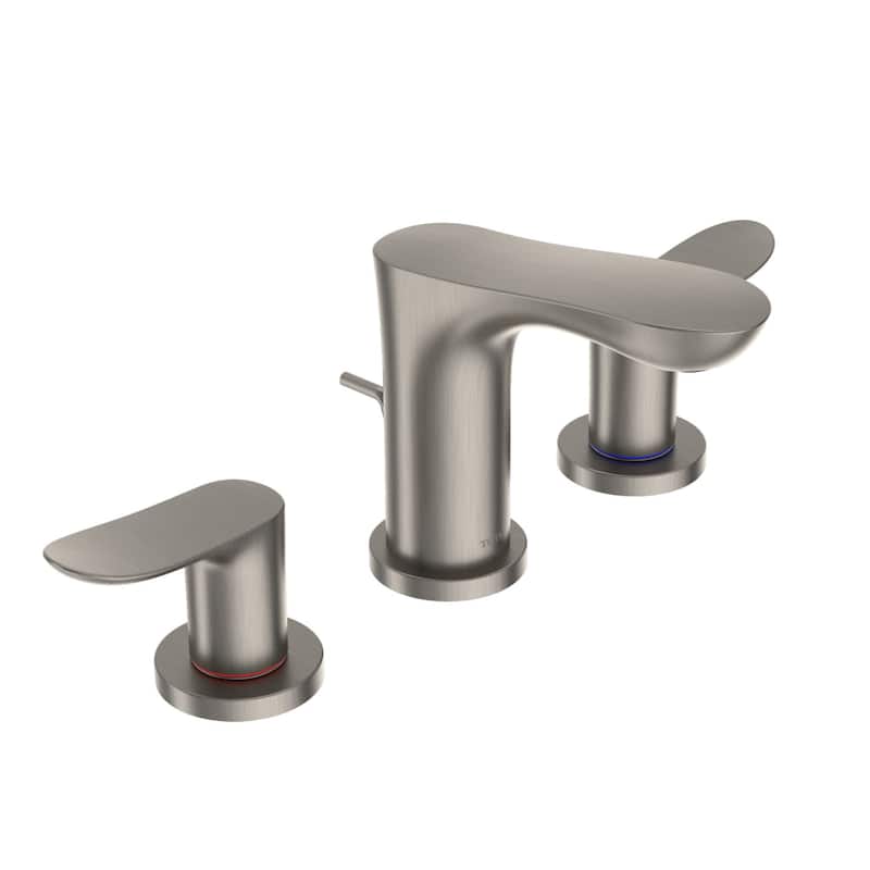 TOTO Global 1.2 GPM Widespread Bathroom Faucet with Pop-Up Drain