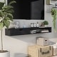 preview thumbnail 4 of 16, Carson Carrington Rydstorp Wall-mounted TV Console