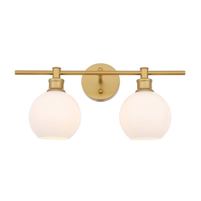Collins 2-light Wall Sconce - 19.1/9.8