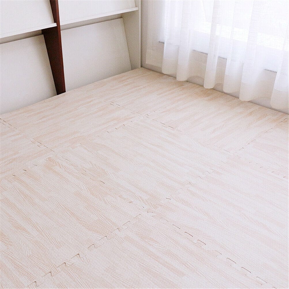 12 Tiles Gym Foam Puzzle Floor Tiles 24x24" Interlocking Floor Mats 48sq.ft