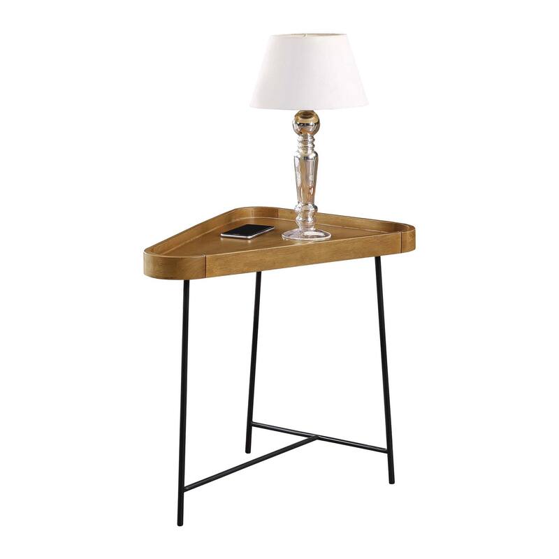 Convenience Concepts Lunar Triangle End Table