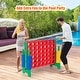 preview thumbnail 5 of 21, Costway Jumbo 4-to-Score 4 in A Row Giant Game Set for Family - See Description