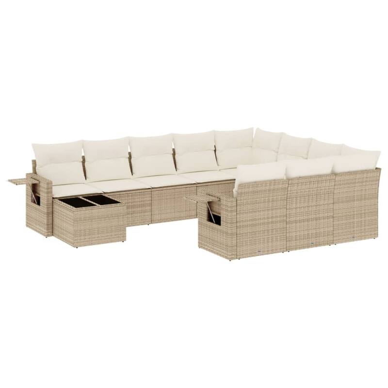 vidaXL Garden Sofa Set - 21.7 x 21.7 x 14.6