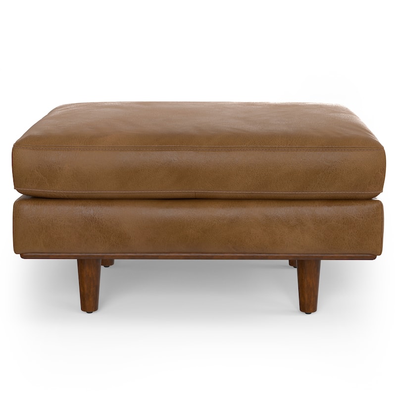 WYNDENHALL Brixley 33 inch Wide Mid-Century Modern Table Ottoman