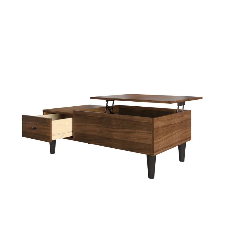 Clayfell Caribou Storage Lift Top Coffee Table