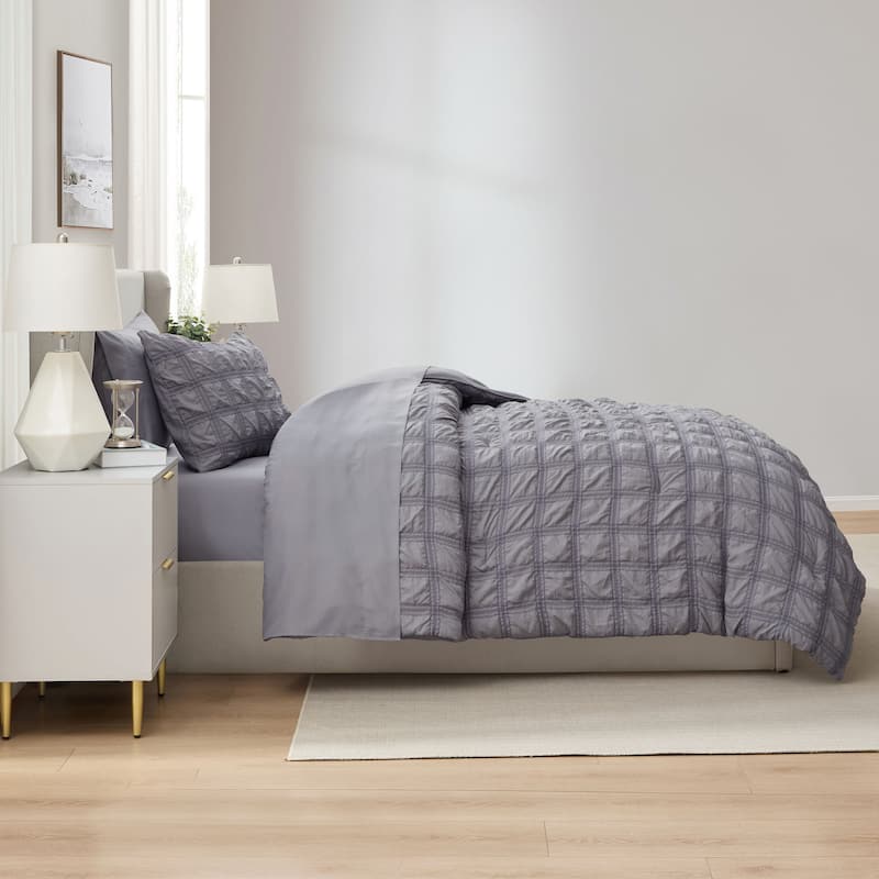 Empyrean Modern Comforter Seer Sucker