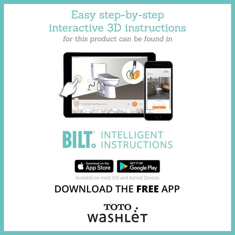 TOTO SW3446 Washlet S5 Electronic Bidet Toilet Seat With Instantaneous