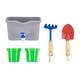 preview thumbnail 13 of 11, Teamson Kids Outdoor Wooden Mud Kitchen, Garden Playset, Kids Pretend Cooking Play Kitchen with Sink, Chalkboard, Backyard Toy