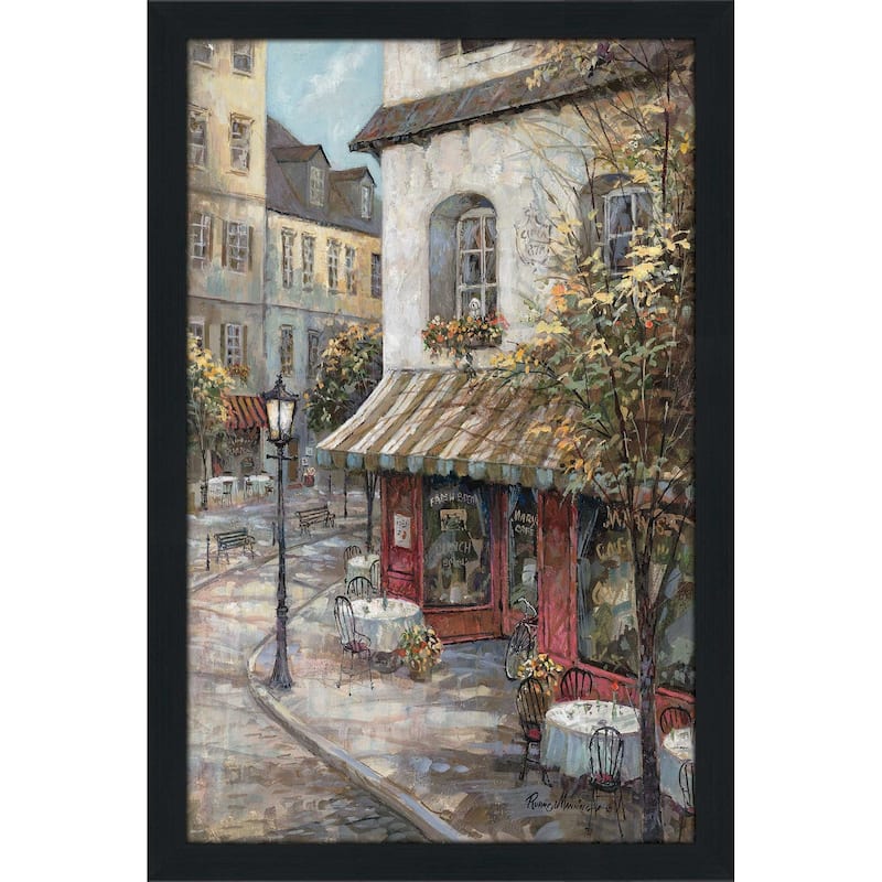 "My Favorite Cafe" by Ruane Manning Print on Acrylic