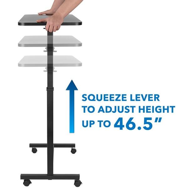 Shop Mount It Adjustable 28 X 46 6 Inch Height Overbed 30 X 15