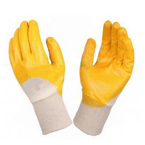 Work Universal Protection Cotton Nitrile Gloves