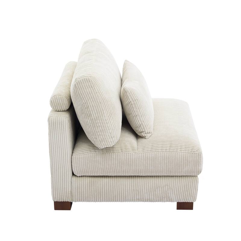 Modern Chaise Lounge Modular Sectional Sofa