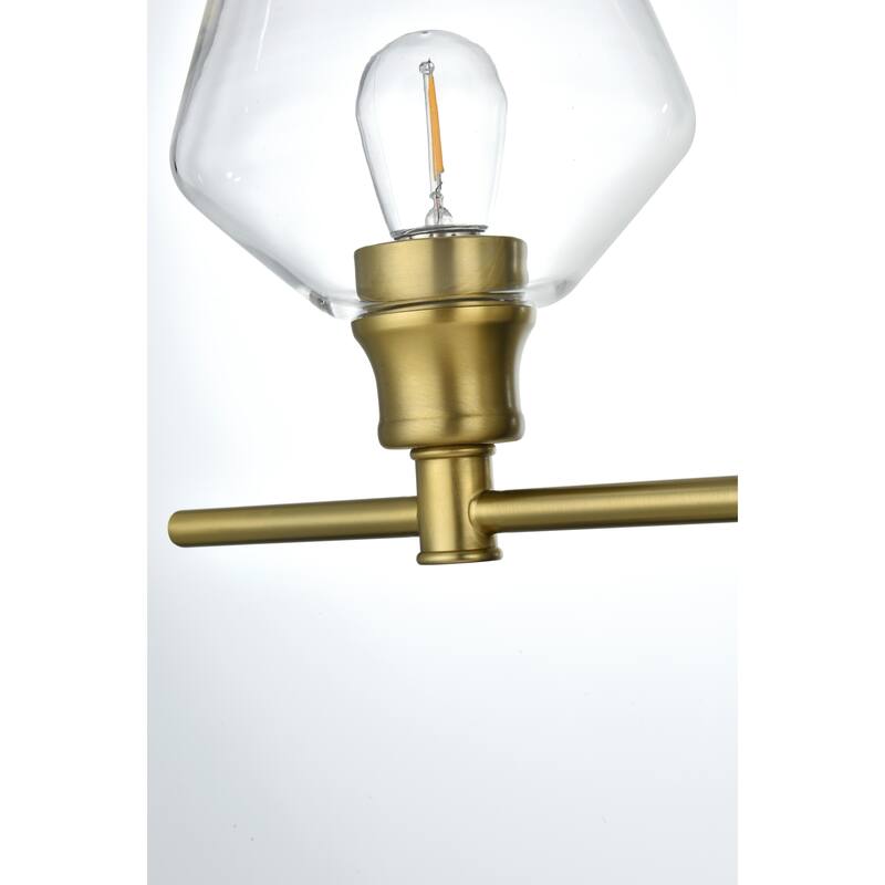 Gwyneth 4-light Clear Glass Wall Sconce