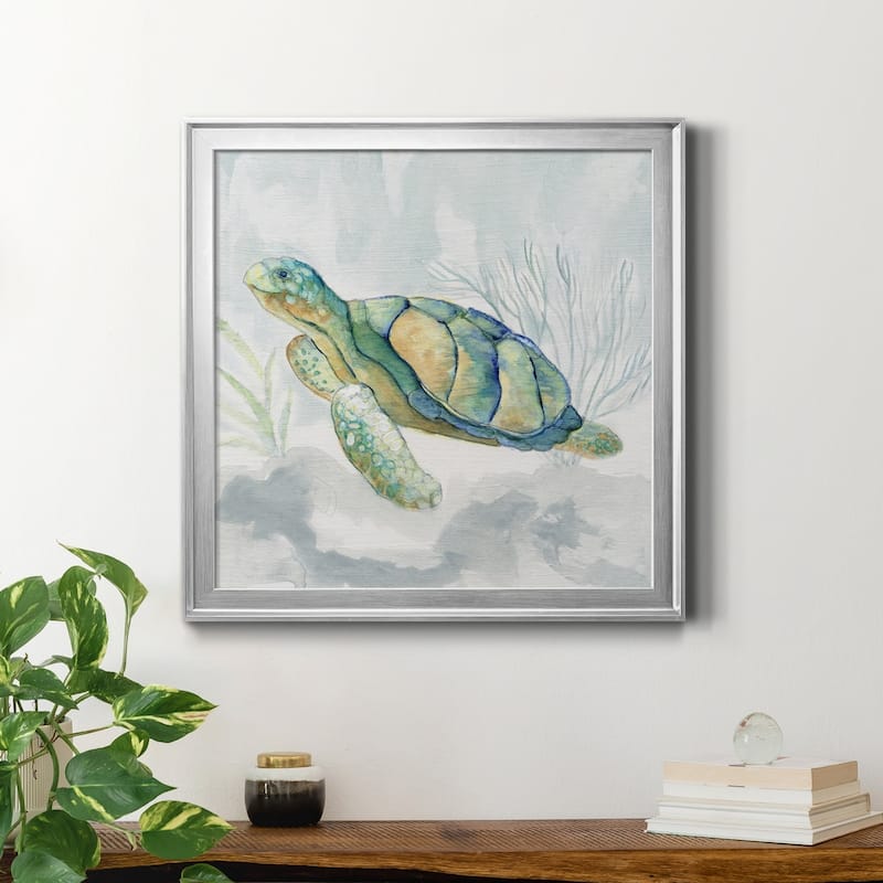 Jungle Tiger-Framed Canvas - Ready to Hang